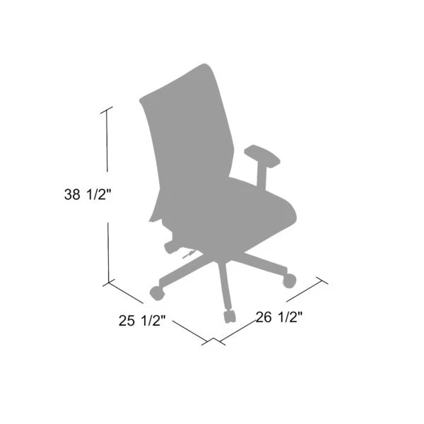 office chair size