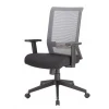 black office chair with back mesh