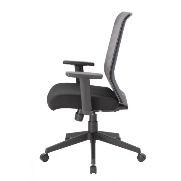 black mesh chair with foam seat