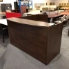 preowned l-shape receptionist desk