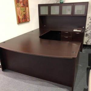 preowned executive u-shape desk
