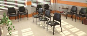 medical waiting lobby furniture